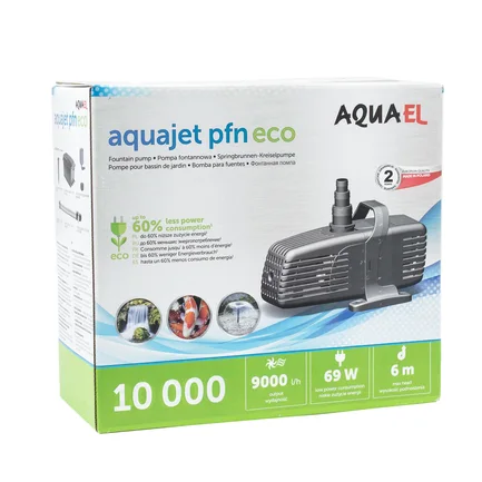 Помпа Aquael для фонтану AquaJet PFN 10000 ECO 9000 л/год: додаткове фото 3