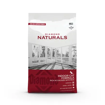 Diamond Naturals Indoor Cat Chicken&Rice 1kg