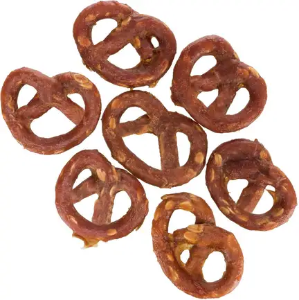Ласощі Trixie Mini Pretzels для собак, крендель з куркою, 100 г: додаткове фото 4