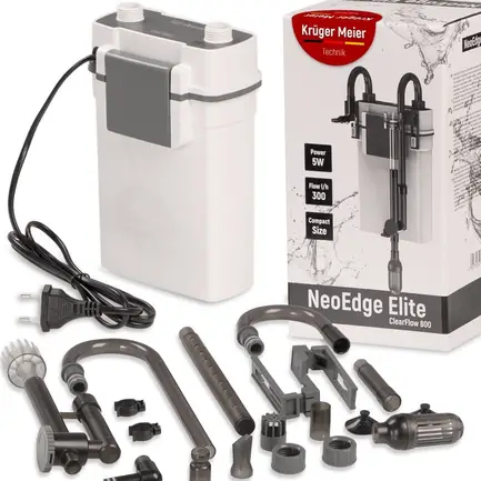 Зовнішній фільтр Kruger Meier NeoEdge Elite 800 зі скіммером для акваріумів 40–80 л: додаткове фото 5