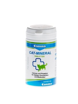 Вітаміни Canina Cat-Mineral Tabs для котів, полівітамінний комплекс, 75 г (150 табл)