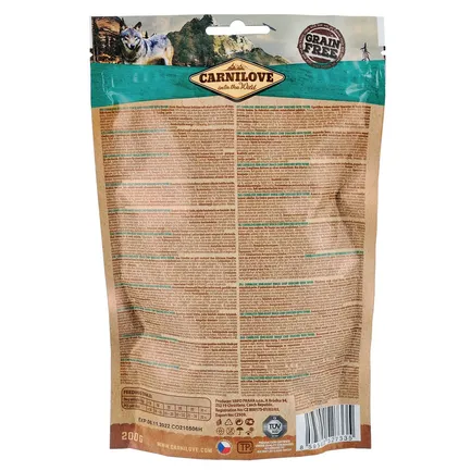 Ласощі Carnilove Dog Semi Moist для собак, короп та чебрець, 200 г: додаткове фото 2