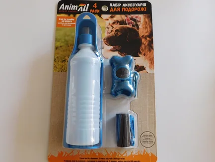 Набір для прогулянок AnimAll, блакитний