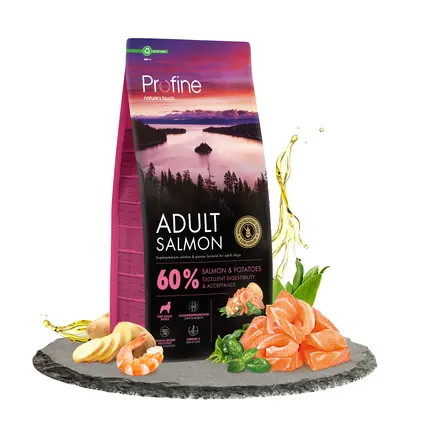 Корм сухий Profine Salmon and Potatoes для дорослих собак всіх порід, з лососем та картоплею, 12 кг: додаткове фото 2