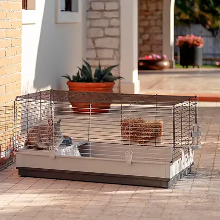 Ferplast CAGE KROLIK LARGE GREEN Клітка для кролів: додаткове фото 3