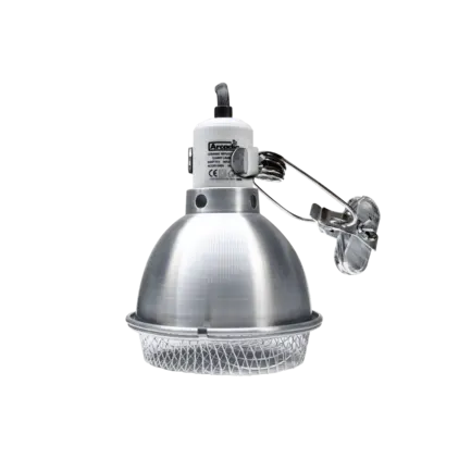 ARCADIA REFLECTOR CLAMP LAMP WITH CERAMIC HOLDER E27 14CM STAINLESS STEEL (R2100080) світильник для тераріума: додаткове фото 2