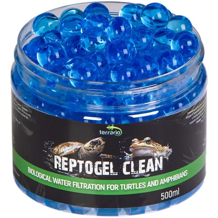 Бактерії в гельових кульках для черепах і рептилій Terrario ReptoGel Clean 500мл.: додаткове фото 2