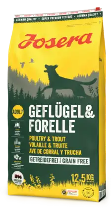 Корм для собак Josera GEFLUGEL&FORELLE 12,5 кг