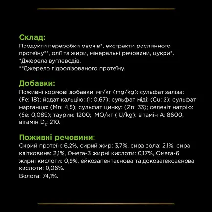 Вологий дієтичний корм PRO PLAN VETERINARY DIETS HA Hypoallergenic для дорослих собак та цуценят для зниження ознак інгредієнтної та нутрієнтної непереносимості мус 195 г: додаткове фото 8