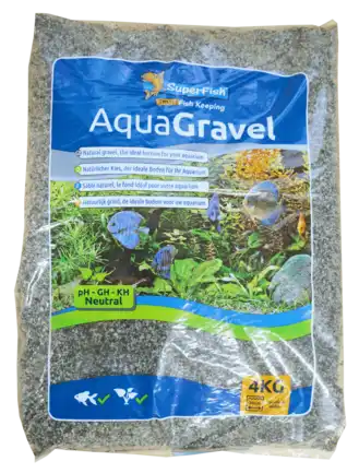 Акваріумний гравій SF AQUA GRAVEL GREY 1-2 MM 4 KG (A8050145): додаткове фото 2