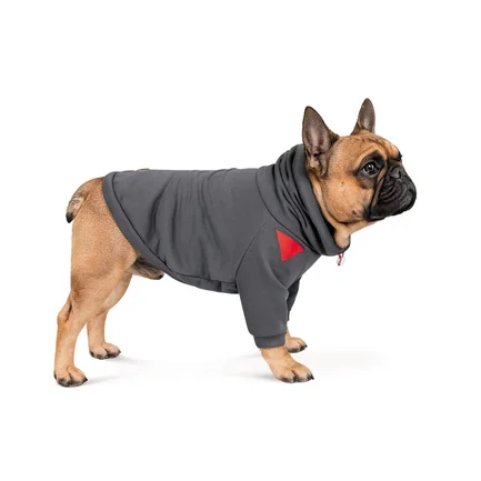 Худі Pet Fashion «Snoodie» для собак, розмір M, сірий: додаткове фото 2