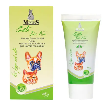 Паста Др. КІС Релакс (Paste Dr.KIS Relax) заспокійліва для котів та собак 50 г, MODES: додаткове фото 2