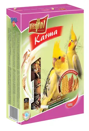 Корм Vitapol Karma повнораціонний, для німф, 1 кг