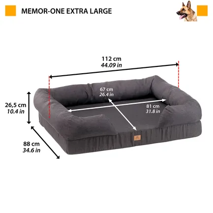 Ferplast MEMOR-ONE XL BEDDING М&#039;яке місце — Фото 1