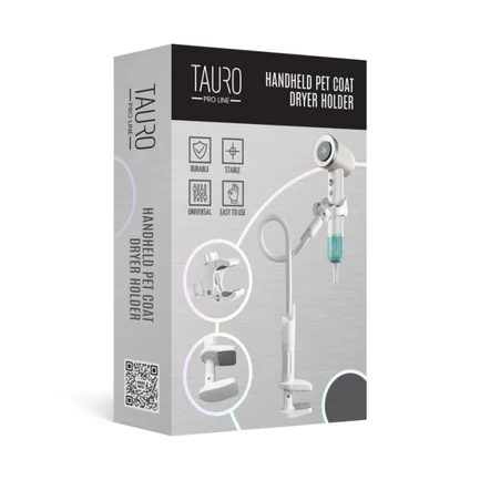 Tauro Pro Line Тримач для ручного фену для тварин білий: додаткове фото 2