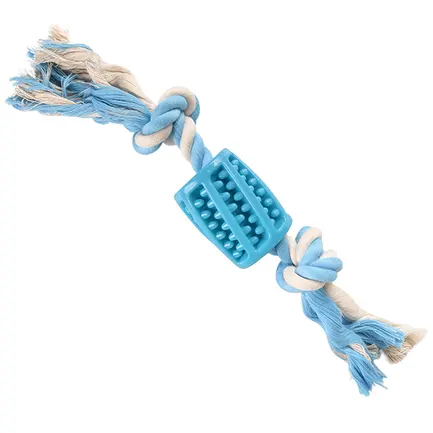 Flamingo Lindo Tube With Rope ФЛАМІНГО ЛІНДО ТРУБКА З КАНАТОМ іграшка для собак 4,5х4,5х30 см