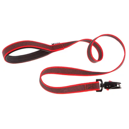Ferplast DAYTONA GUMMY MATIC G20/120RED Повідець з авт карабіном, гумований нейлон