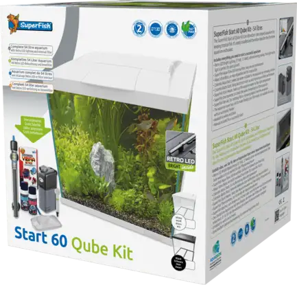 Акваріумний комплект - SF START QUBE 60 KIT WHITE (A4052365): додаткове фото 2