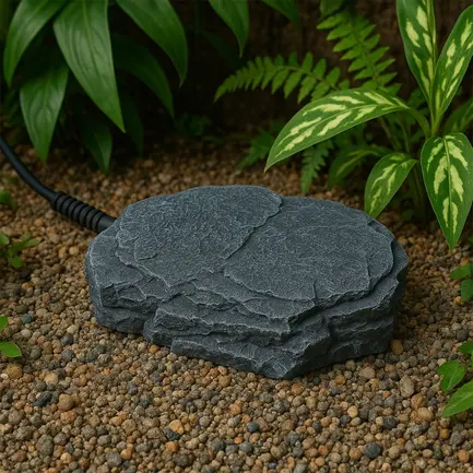 Нагрівальний камінь з регулятором температури Repti-Zoo Dimmer Heat Rock 12W 20x27x3 см (AHR0612P) для тераріумів: додаткове фото 2