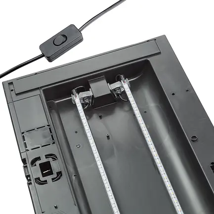 Ferplast CAYMAN 60LED PROFESS Акваріум чорний: додаткове фото 7