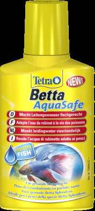 Кондиціонер Tetra Betta Aqua Safe для підготовки водопровідної води в придатну для півників, 100 мл на 100 л — Фото 2