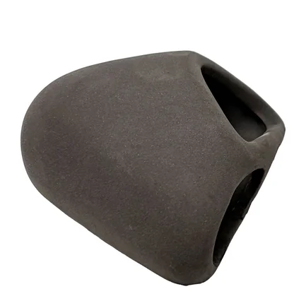 Декорація Hobby Wave Cave 1 dark 12×12×5,5 см - керамічне укриття для риб і креветок в акваріумі (41654): додаткове фото 7