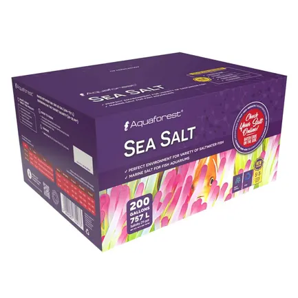 Сіль для морського акваріуму Aquaforest Sea Salt 25кг 5x5кг