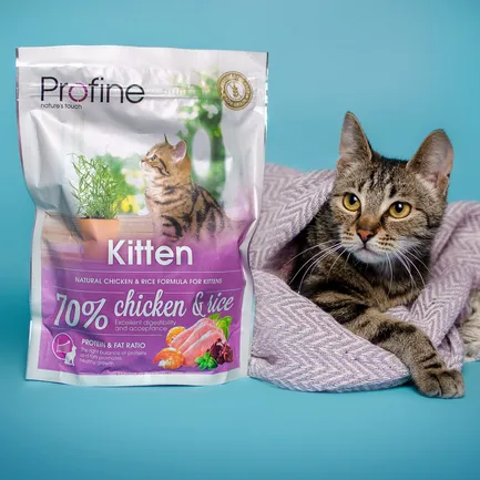 Сухий корм Profine Kitten для кошенят, з куркою та рисом, 300 г: додаткове фото 6