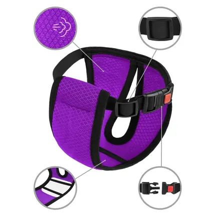 Труси гігієнічні Bronzedog Mesh регульовані 3D сітка Фіолетові L