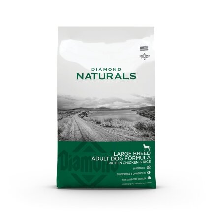 Diamond Naturals Adult Large Breed Chicken&amp;Rice 15kg