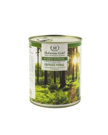 Hubertus Gold. Консерви для собак. Перната птиця 800 г