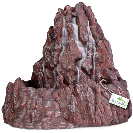 Декорація фонтан Terrario Volcano Fountain 22x23x21см (232321): додаткове фото 7