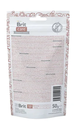 Функціональні ласощі Brit Care Hairball з качкою для котів, 50г: додаткове фото 3