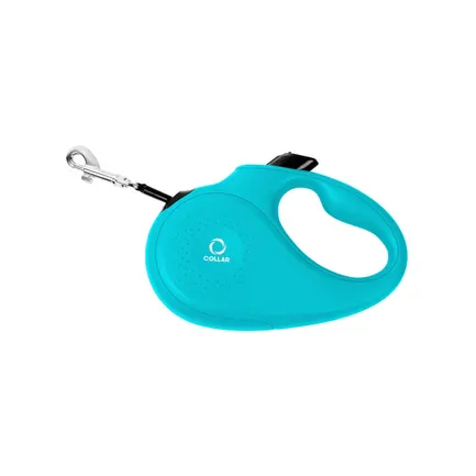 Повідець-рулетка CoLLaR для собак, розмір M, 25 кг, 5 м, стрічка блакитний: додаткове фото 2