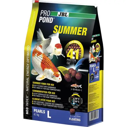 JBL (ДжБЛ) ProPond Summer корм для коропів Кої літній L, 8.2кг.