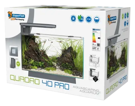 Акваріумний набір SuperFish Quadro 40 Pro White (A4052200): додаткове фото 3