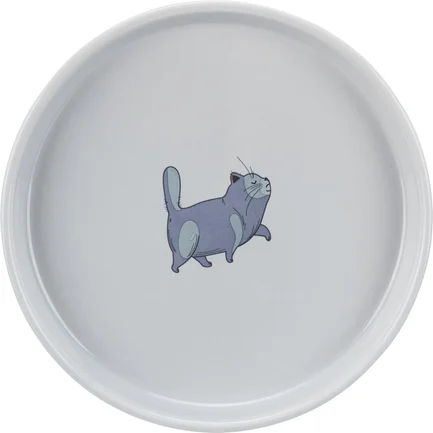 Миска Trixie для котів, пласка та широка, 600 мл, d:23 см (керамічна): додаткове фото 2