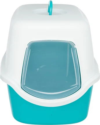 Туалет Trixie Vico для котів, з ковпаком-кришкою, дверцятами та ручкою, 40х40х56 см: додаткове фото 2