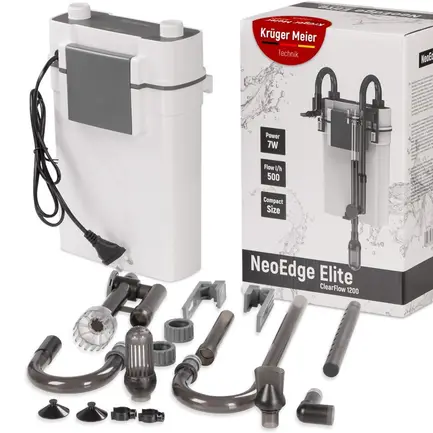 Зовнішній фільтр Kruger Meier NeoEdge Elite 1200 зі скіммером для акваріумів 60–120 л.: додаткове фото 5