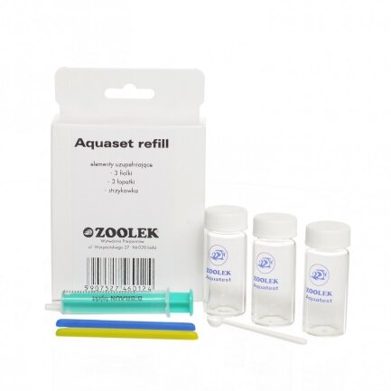 Набір аксесуарів для тестів Zoolek Aquaset 1 BASIC Refill (6012)