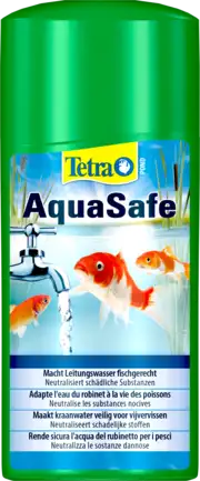 Засіб Tetra Pond AquaSafe для підготовки ставкової води, 500 мл на 10000 л