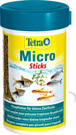 Корм Tetra Micro Sticks для акваріумних дрібних рибок мікропалички 100 мл — Фото 4