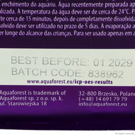 Сіль для морського акваріуму Aquaforest Sea Salt 25 кг для риб і м'яких коралів: додаткове фото 9