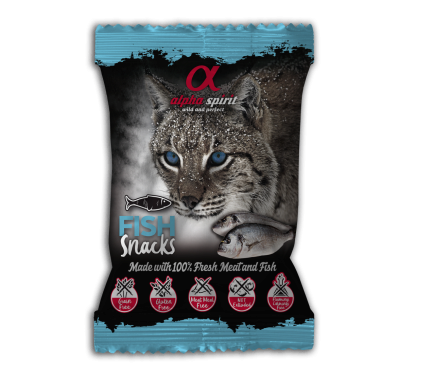 AS CAT Snacks Fish (н/в ласощі з риби, кубики) 50г.