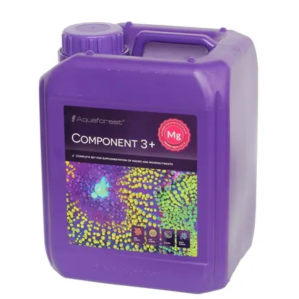 Мікро і макроелементи для морського акваріуму Aquaforest Component 1+, 2+, 3+, 3x5л (732475): додаткове фото 5