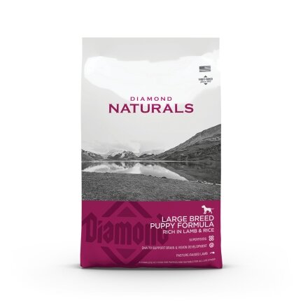 Diamond Naturals Puppy Large Breed Lamb&amp;Rice 15kg