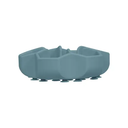 Миска для повільного харчування WAUDOG Silicone, 450 мл, сірий: додаткове фото 4