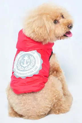 Куртка Ruis-Pet Convertible для собаки, червоний, XL