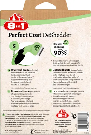 Дешеддер 8in1 Perfect Coat для вичісування собак, розмір S, 4,5 см: додаткове фото 4
