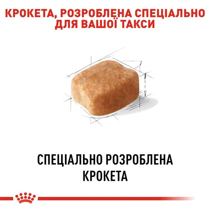 Сухий корм Royal Canin DACHSHUND ADULT для дорослих собак породи Такса 1,5 кг: додаткове фото 4